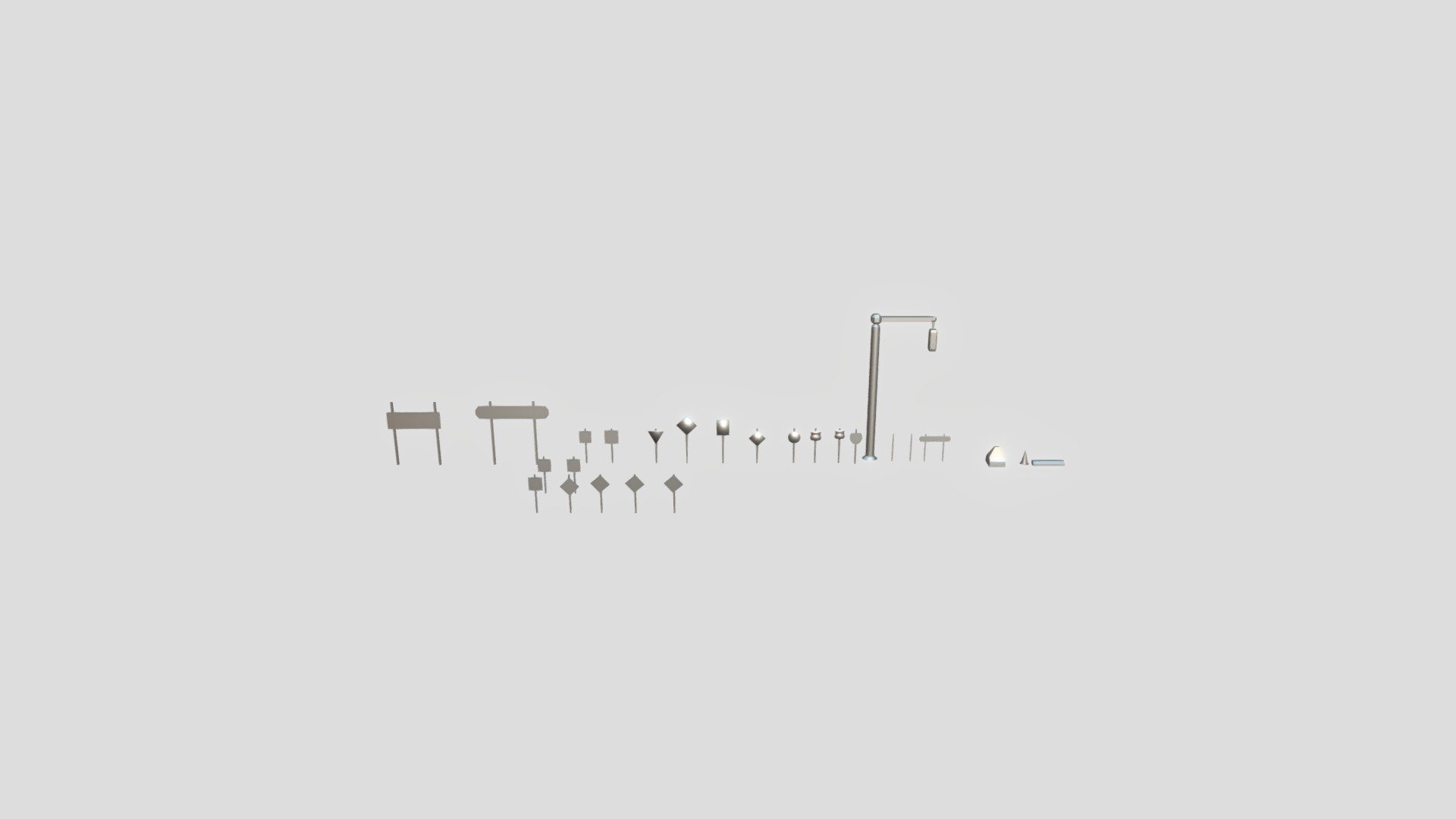 StopSigns - Download Free 3D model by imahir168 [fc457ef] - Sketchfab