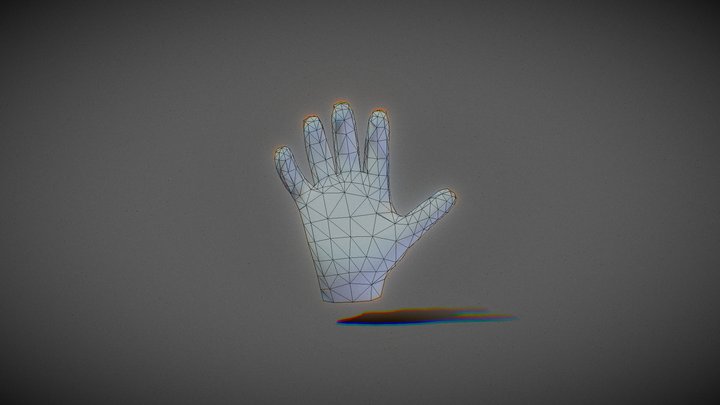 slap battles hand 3D Model