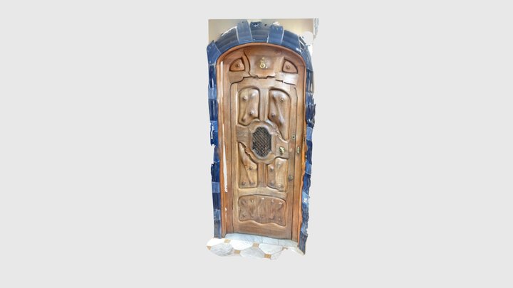 Gaudi Door 3D Model