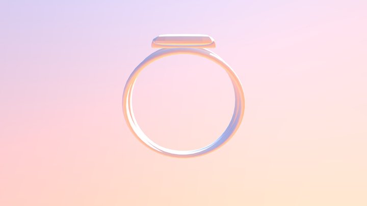 anillo doble 3D Model