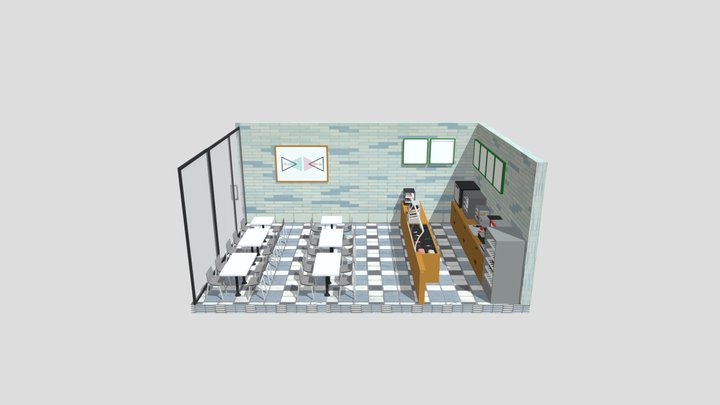 restaurant 3D Model
