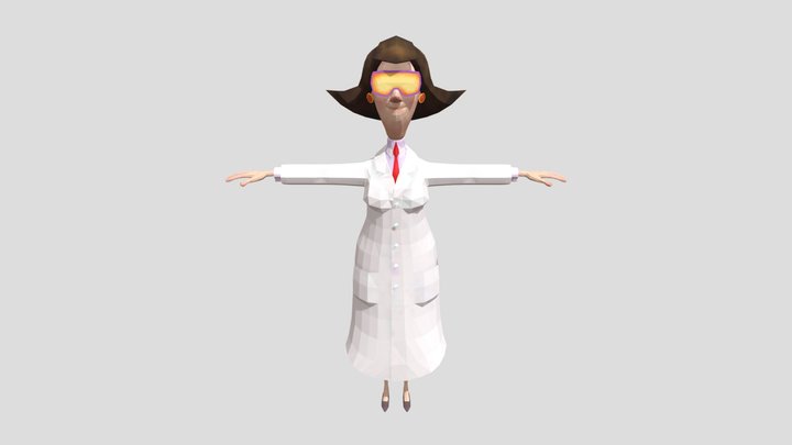 Lucille Krunklehorn FBX – Gratis 3D-model STL
