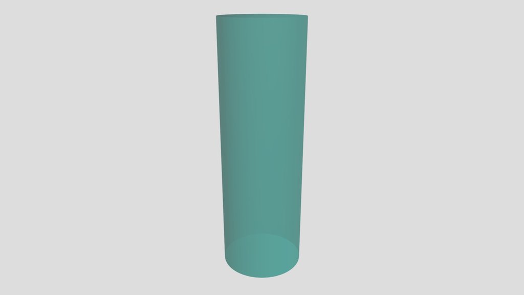 Cylinder Transparent (Tall) artistic reference