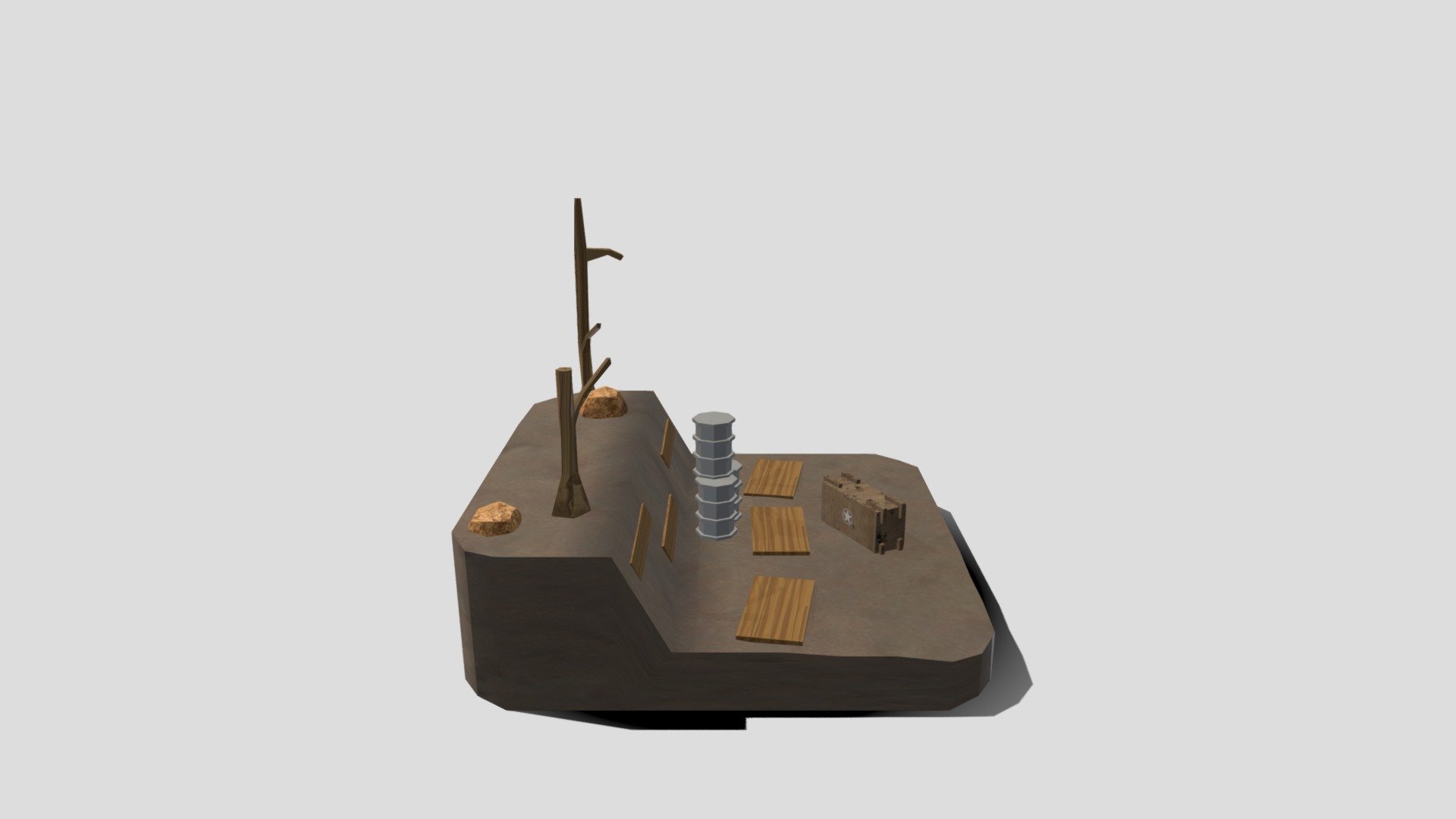 thetrenches - 3D model by defactooo1 [fc4846a] - Sketchfab