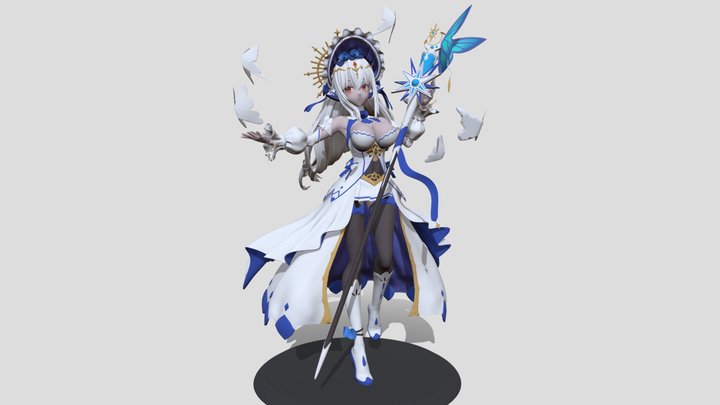 White Queen 3D Model