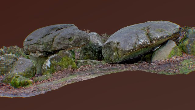 roche Courcoulée 3D Model