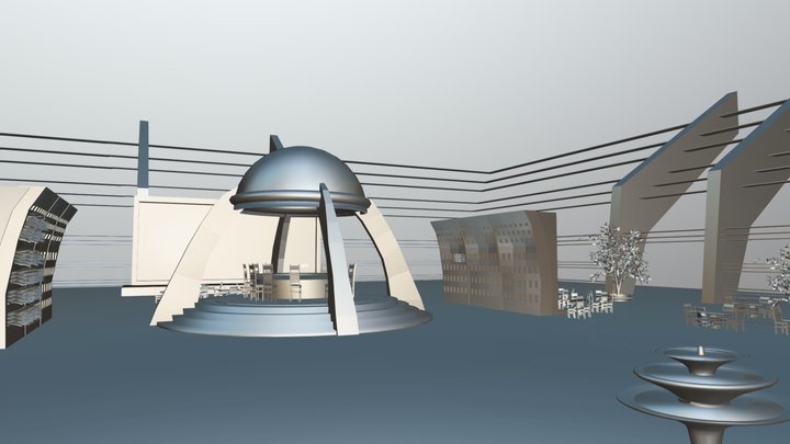 Parque Central 3D Model