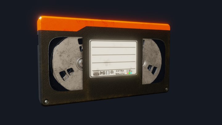 WHS Cassette 3D Model