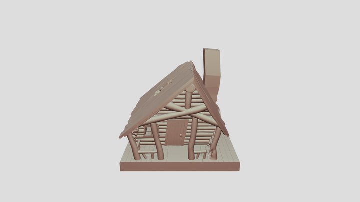 3DMO LOC EXT FULL Cabana Sabiduria WIP 09 3D Model