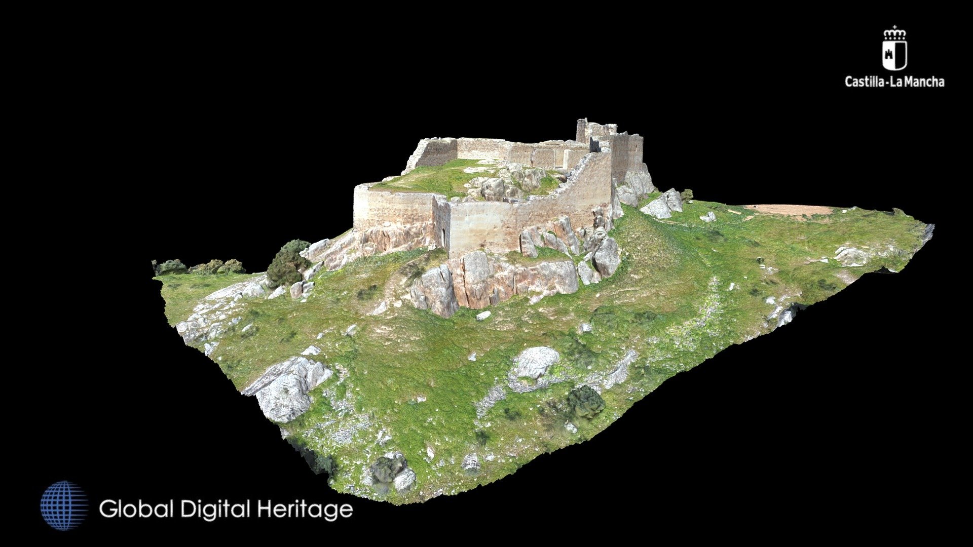 Castle of Miraflores. Piedrabuena