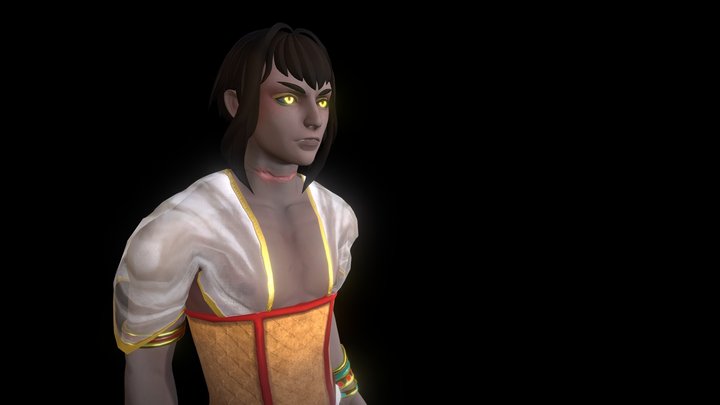 Prince of the Desert 3D Model