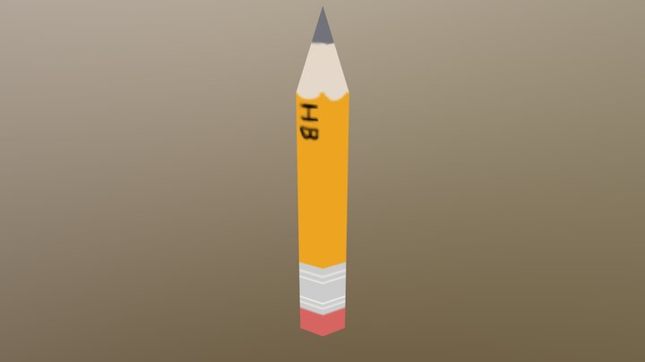 Pencil 3D Model