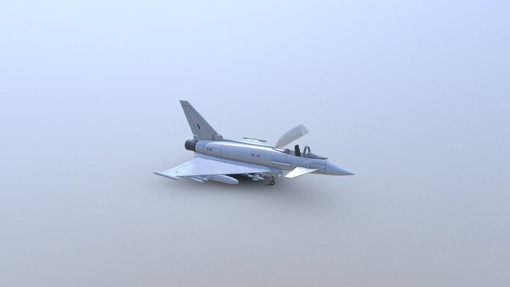 Eurofighter EF-2000 typhoon 3D Model