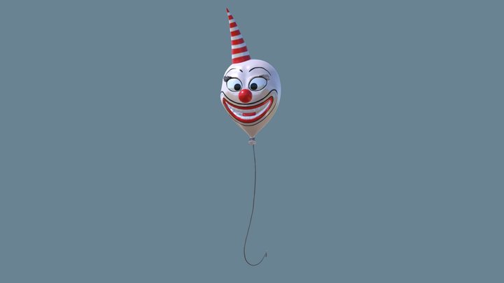 Clown 3D Model