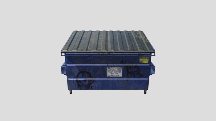 Dumpster Model 3D Model