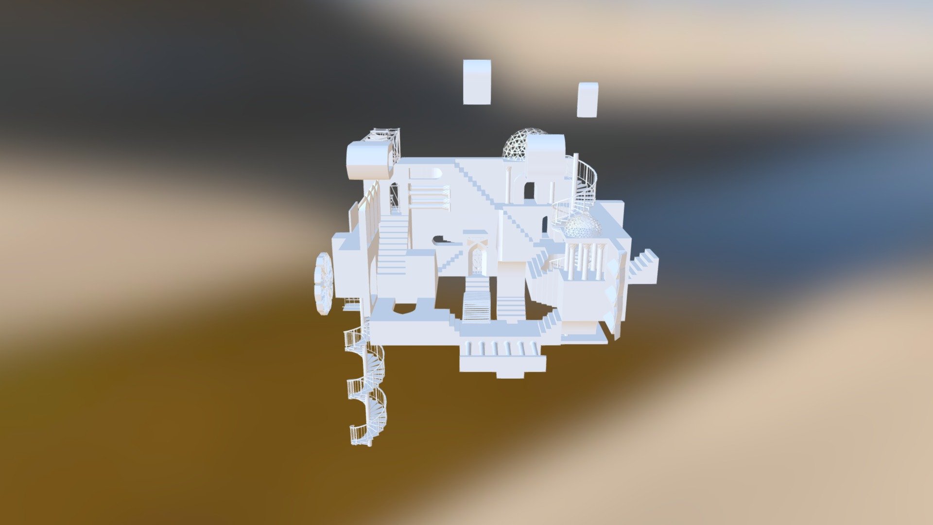 Imposible Geometry - 3D model by mehran.gharleghi [fc50c2b] - Sketchfab