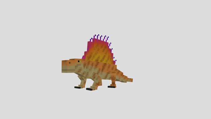Dimetrodon 3D Model