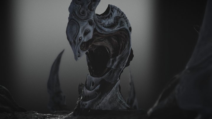 Nestling 3D Model