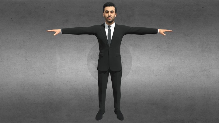 Ranbir Kapoor Avatar 3D Model