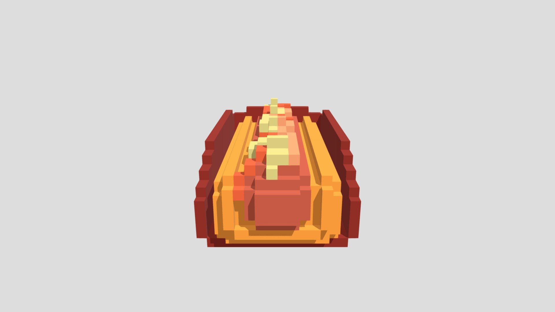 Hot Dog voxel