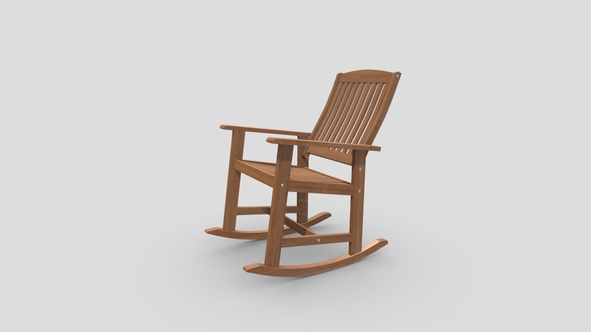 KEMIE Solid Wood Rocking Chair XL18159 - Buy Royalty Free 3D model by ...