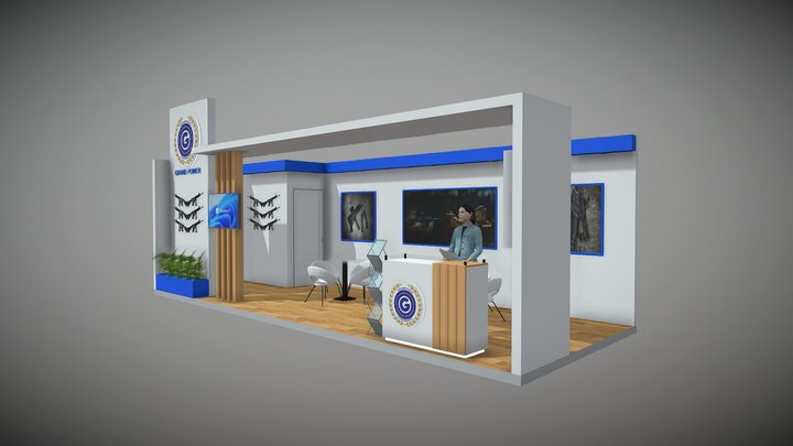 STALL 3D Model