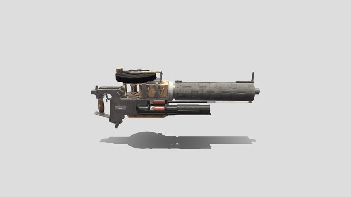 armethermite rifle02 3D Model