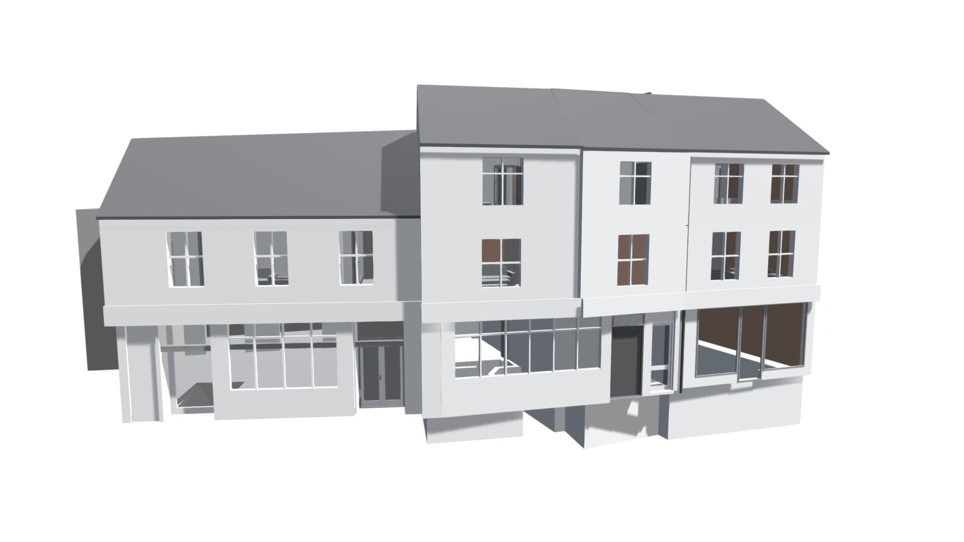 Parsons Street - 3D Building Model (P)