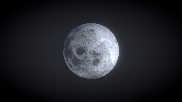 Lune 3D Model