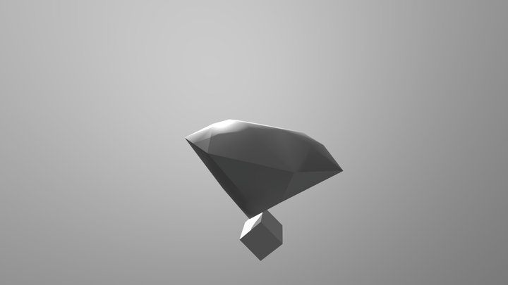 Cube Shape 3D Model