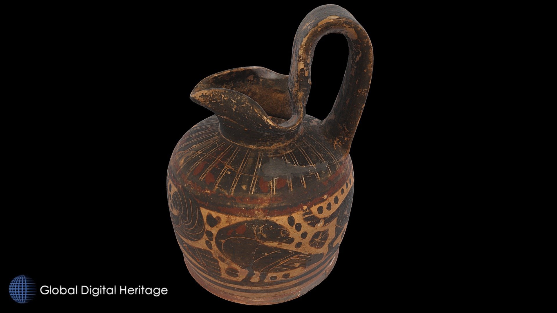 Trilobal Corinthian Oinochoe