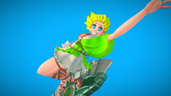 Linkle - Legend of Zelda: Tears of the Kingdom 3D Model