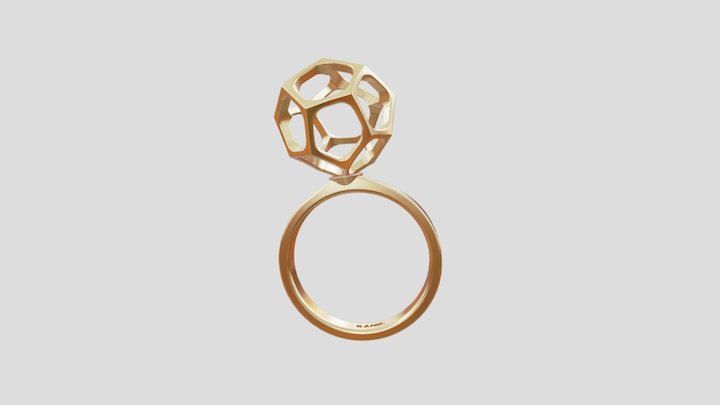 Fungi Gold 3D Model