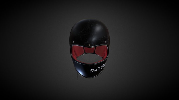 Vintage Helmet 3D Model