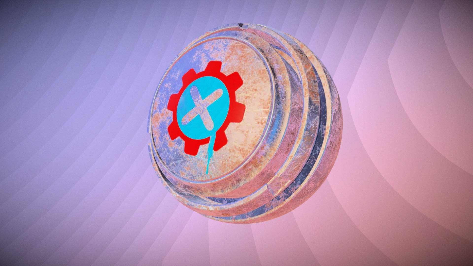 Sphere Sample Scene 1cm