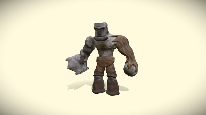 Grock - Endboss 3D Model
