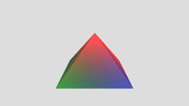 Pyramid-color 3D Model