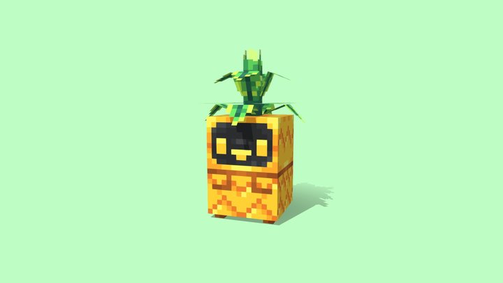 Pineapple - Pip Bot 3D Model