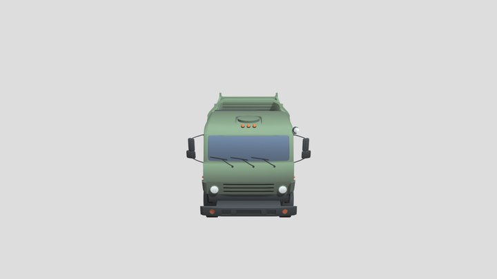KAMAZ_5350 3D Model