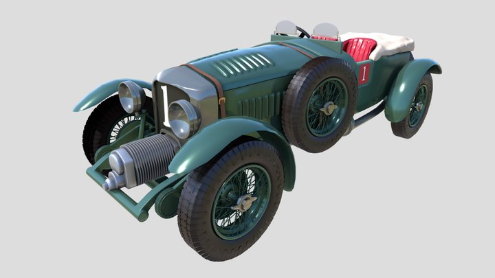 Bentley Blower 19' 3D Model