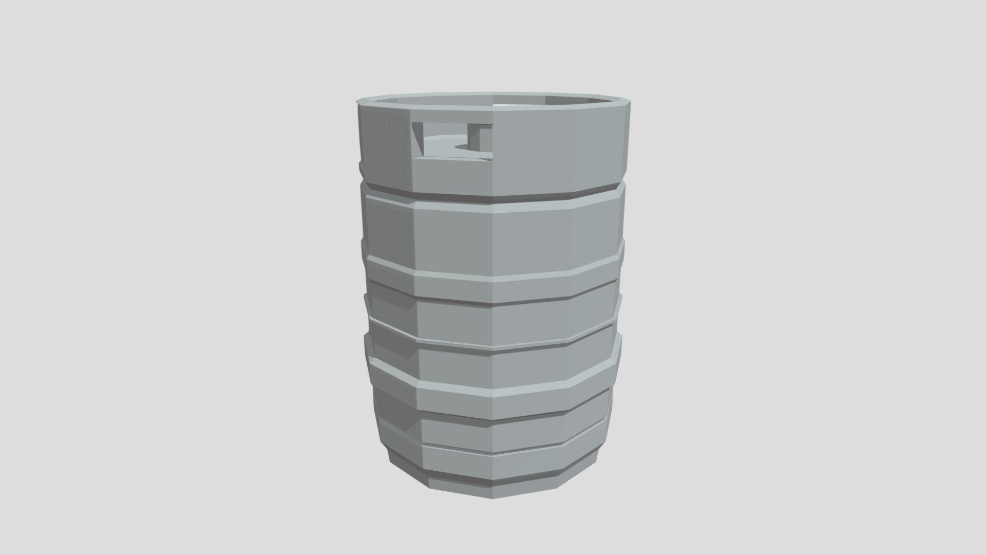Keg of beer from Poly by Google
