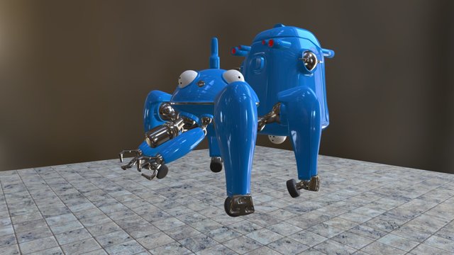 Tachikoma 3D Model