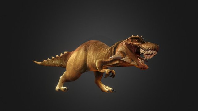 Fantasy T-rex 3D Model