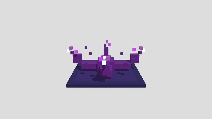 Magic Splash - Voxel 32x32 – Kostenloses 3D-Modell STL