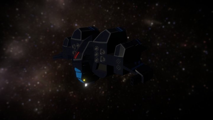 GTF Myrmidon from Freespace2 3D Model