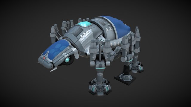 Stompbeetleset 3D Model