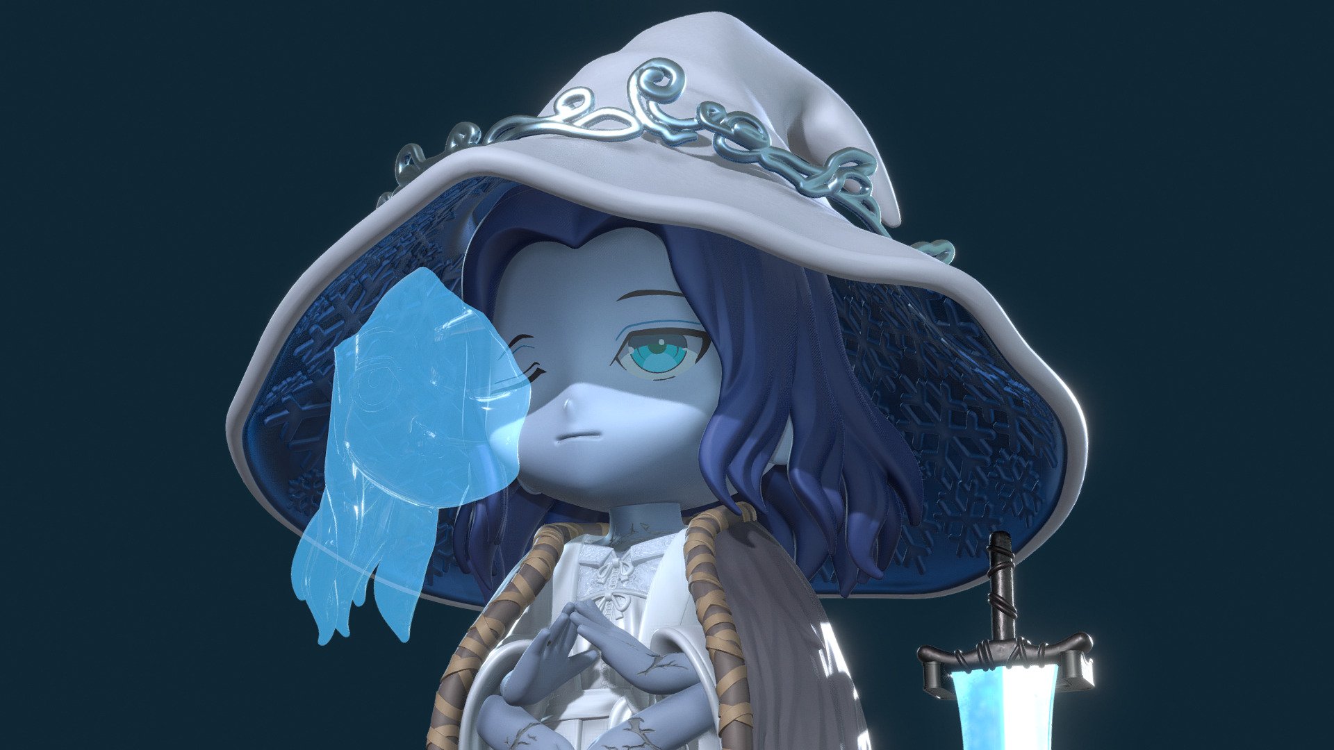 Ranni The Witch - Elden Ring Fan Art - 3D model by KhoaMinh