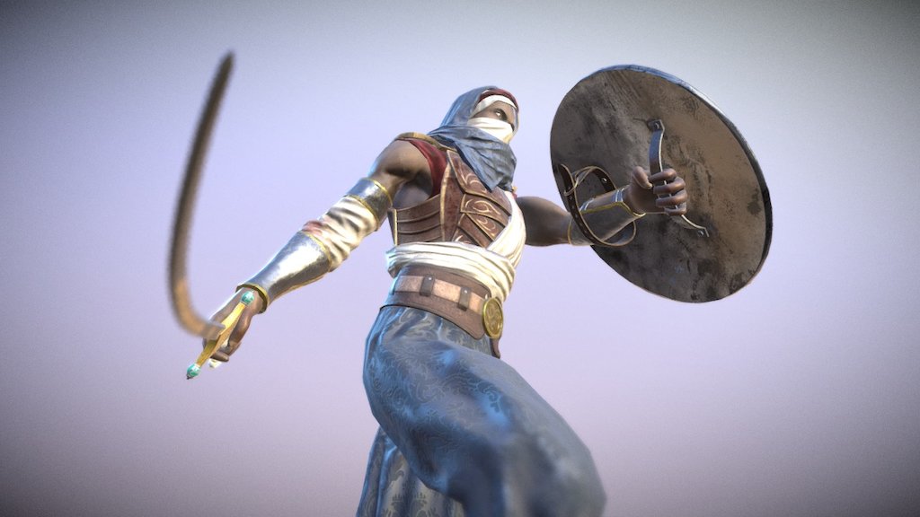 Middle East Warrior - 3D model by AIV [fc5e8d6] - Sketchfab