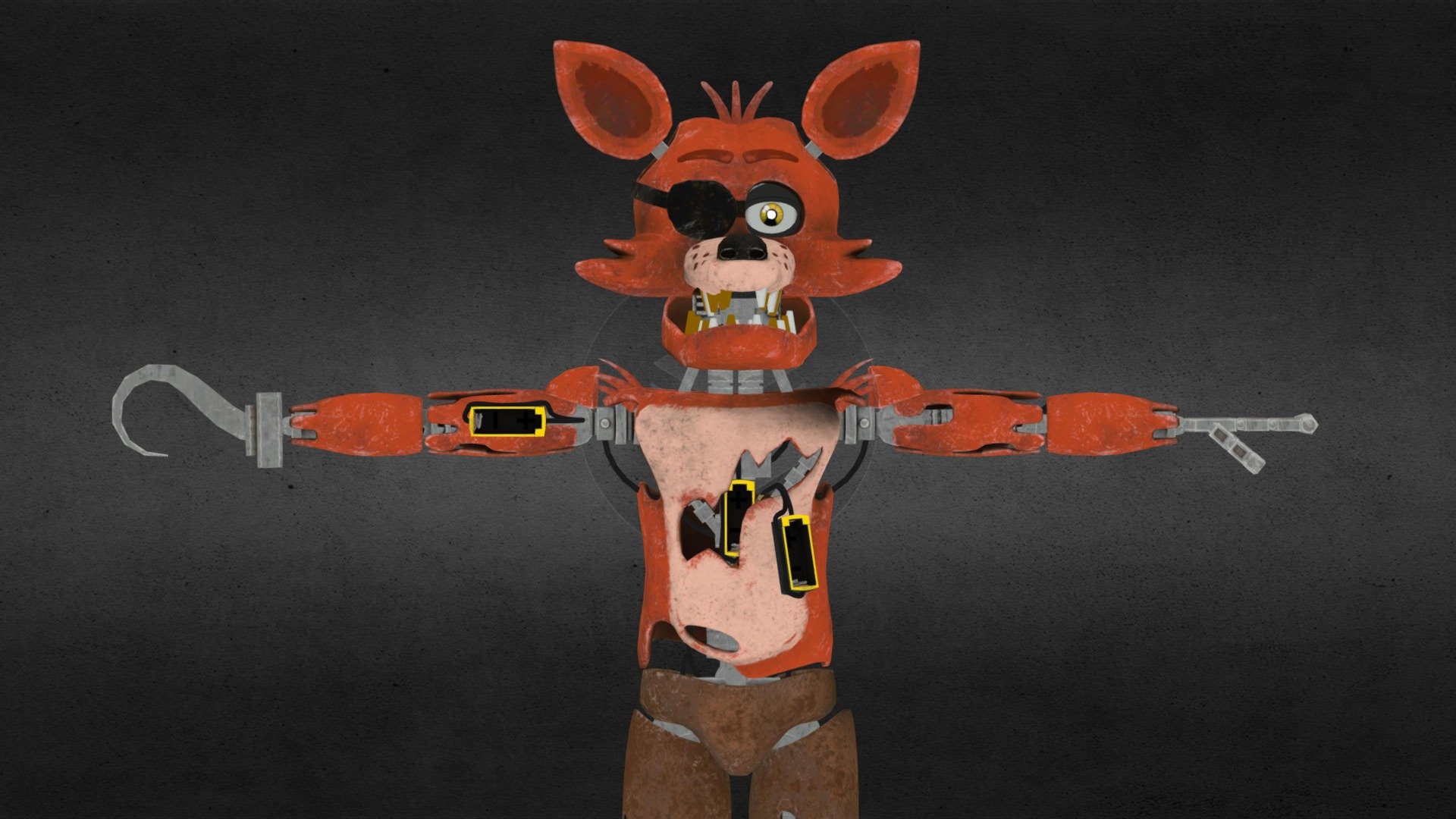 Foxy Five Nights At Freddys Help Wanted Download Free 3d Model