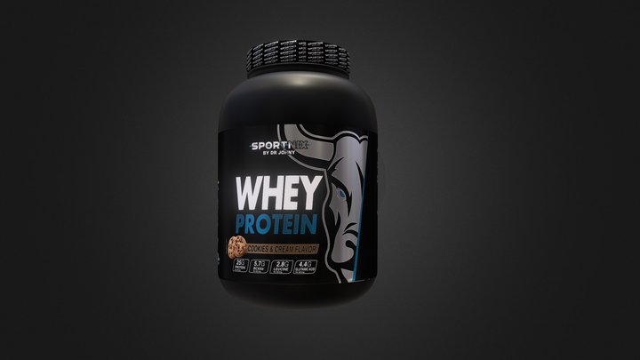 sportnix WHEY PROTEIN COOKIES 3D Model